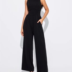 Cider Black Jumpsuit